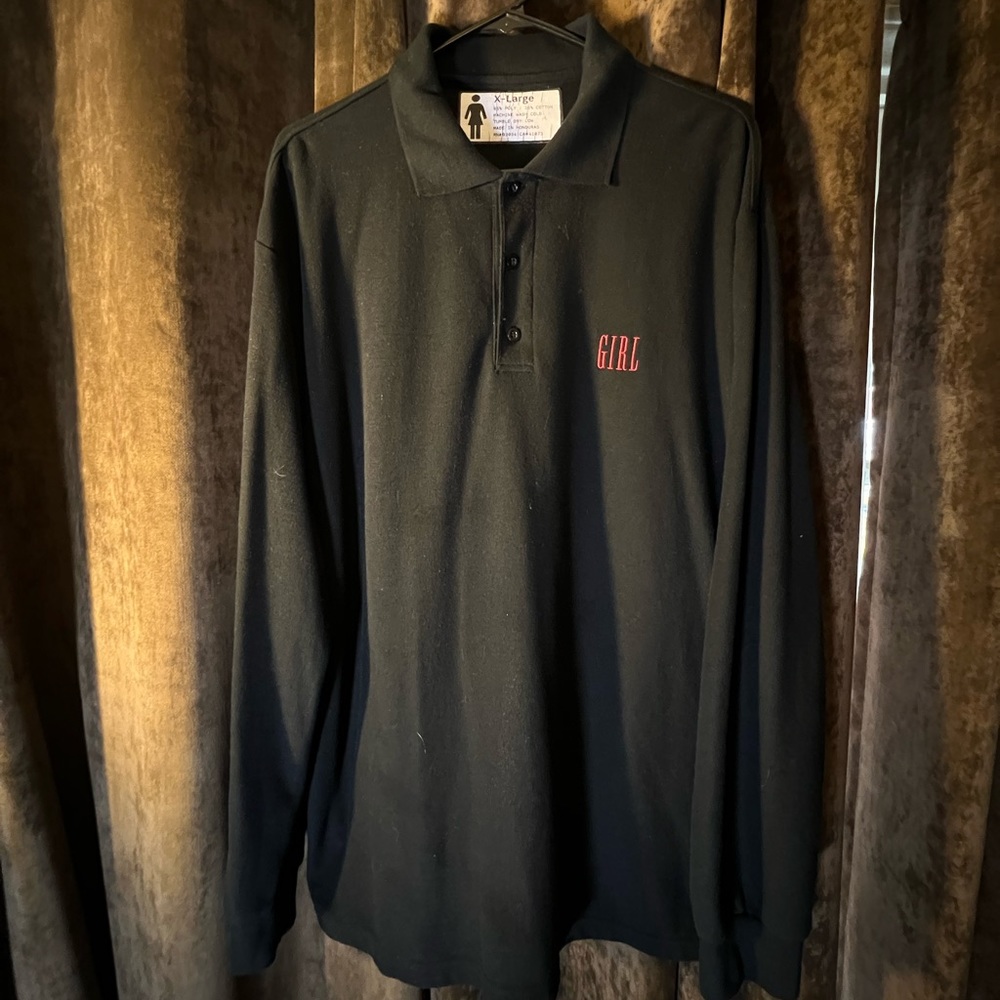 GIRL skateboard co. Polo shirt